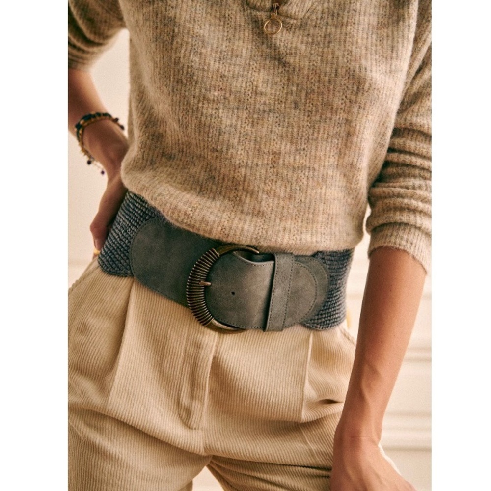 🌿|NWT| Sézane Carlie Belt in Sage- 90cm